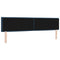 vidaXL Headboard Height Adjustable with Headboard Blue 200 cm Fabric