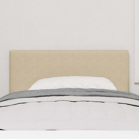 vidaXL Headboard Height Adjustable Light green grey 80 cm Rib fabric