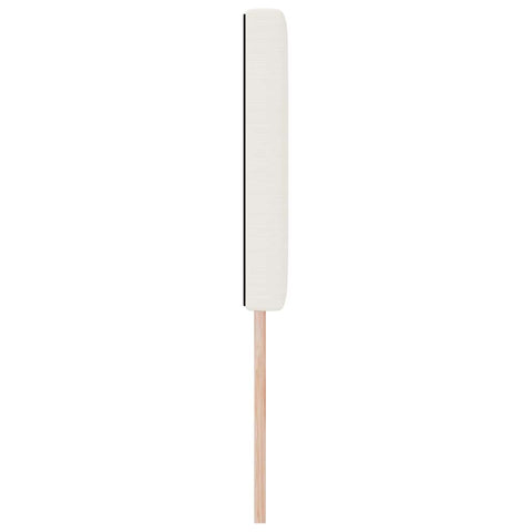 vidaXL Headboard Height Adjustable Manual Cream 160 cm Rib fabric
