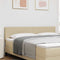 vidaXL Headboard Height Adjustable Light green grey 180 cm Rib fabric