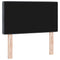 vidaXL Velvet Headboard Argyle with Headboard Dark Grey 80 cm Velvet