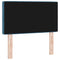 vidaXL Velvet Headboard Argyle with Headboard Dark blue 80 cm Velvet