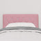 vidaXL Velvet Headboard Argyle with Headboard Manual Pink 80 cm Velvet