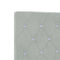 vidaXL Velvet Headboard Argyle with Headboard Light grey 90 cm Velvet