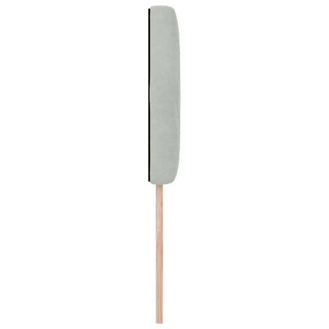 vidaXL Velvet Headboard Argyle with Headboard Light grey 90 cm Velvet