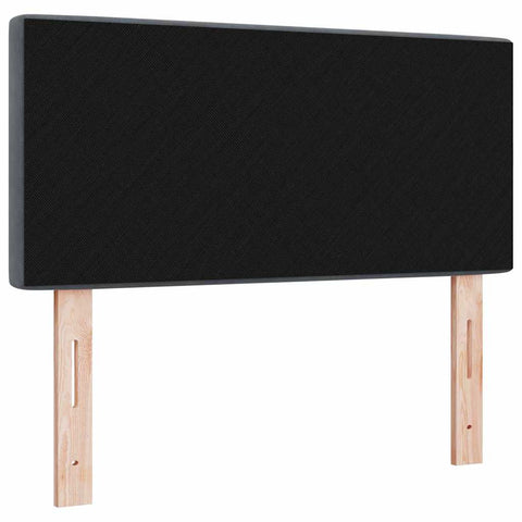 vidaXL Velvet Headboard Argyle with Headboard Dark Grey 90 cm Velvet