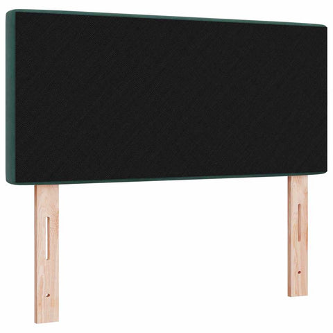vidaXL Velvet Headboard Argyle with Headboard Dark green 90 cm Velvet