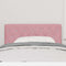 vidaXL Velvet Headboard Argyle with Headboard Manual Pink 90 cm Velvet