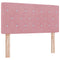 vidaXL Velvet Headboard Argyle with Headboard Manual Pink 90 cm Velvet