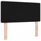 vidaXL Velvet Headboard Argyle with Headboard Black 100 cm Velvet