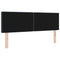 vidaXL Velvet Headboard Argyle with Headboard Dark Grey 140 cm Velvet