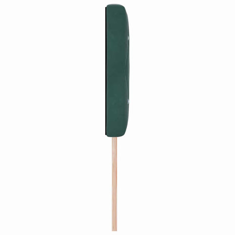 vidaXL Velvet Headboard Argyle with Headboard Dark Green 160 cm Velvet
