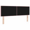 vidaXL Velvet Headboard Argyle with Headboard Pink 160 cm Velvet
