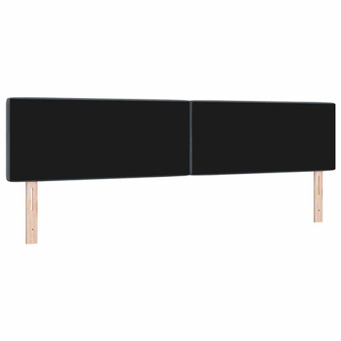 vidaXL Velvet Headboard Argyle with Headboard Dark Grey 200 cm Velvet
