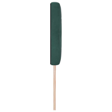 vidaXL Velvet Headboard Argyle with Headboard Dark green 200 cm Velvet