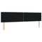 vidaXL Velvet Headboard Argyle with Headboard Dark blue 200 cm Velvet