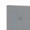 vidaXL Headboard Height Adjustable Manual Light grey 80 cm Fabric