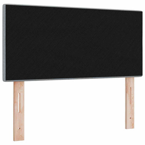 vidaXL Headboard Height Adjustable Manual Light grey 80 cm Fabric