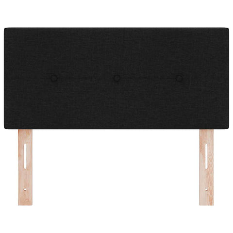 vidaXL Headboard Height Adjustable with Headboard Black 80 cm Fabric