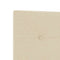 vidaXL Headboard Height Adjustable with Headboard Cream 80 cm Fabric