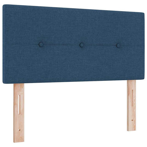 vidaXL Headboard Height Adjustable with Headboard Blue 80 cm Fabric