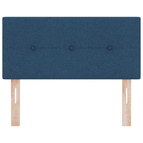 vidaXL Headboard Height Adjustable with Headboard Blue 80 cm Fabric