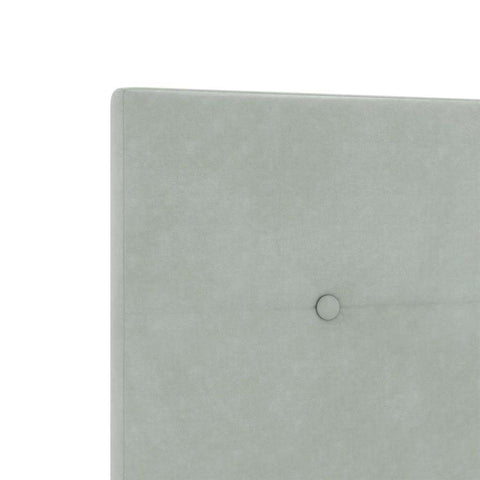 vidaXL Headboard Wall-mounted with Headboard Light grey 80 cm Velvet