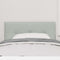 vidaXL Headboard Wall-mounted with Headboard Light grey 80 cm Velvet