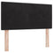 vidaXL Headboard Wall-mounted with Headboard Manual Black 80 cm Velvet