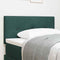 vidaXL Headboard Wall-mounted with Headboard Dark green 80 cm Velvet