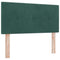 vidaXL Headboard Wall-mounted with Headboard Dark green 80 cm Velvet