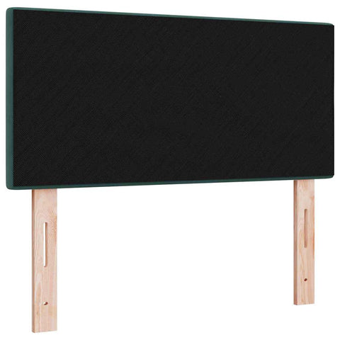 vidaXL Headboard Wall-mounted with Headboard Dark green 80 cm Velvet