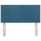 vidaXL Headboard Wall-mounted with Headboard Dark blue 80 cm Velvet