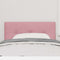 vidaXL Headboard Wall-mounted with Headboard Manual Pink 80 cm Velvet
