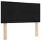 vidaXL Headboard Height Adjustable with Headboard Black 90 cm Fabric