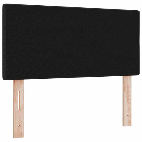 vidaXL Headboard Height Adjustable with Headboard Black 90 cm Fabric