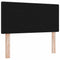 vidaXL Headboard Height Adjustable with Headboard Black 90 cm Fabric