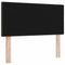 vidaXL Headboard Height Adjustable Manual Dark brown 90 cm Fabric