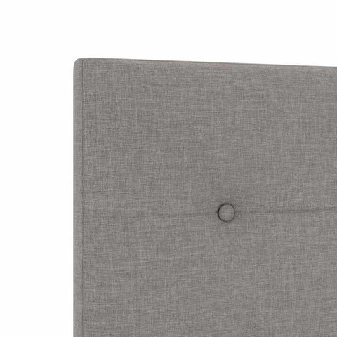 vidaXL Headboard Height Adjustable with Headboard Taupe 90 cm Fabric