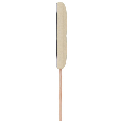 vidaXL Headboard Height Adjustable with Headboard Cream 90 cm Fabric
