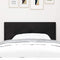 vidaXL Headboard Wall-mounted with Headboard Manual Black 90 cm Velvet