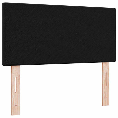 vidaXL Headboard Wall-mounted with Headboard Manual Black 90 cm Velvet