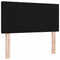 vidaXL Headboard Wall-mounted with Headboard Manual Black 90 cm Velvet