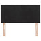 vidaXL Headboard Wall-mounted with Headboard Manual Black 90 cm Velvet