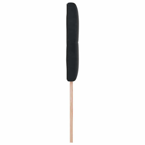 vidaXL Headboard Wall-mounted with Headboard Manual Black 90 cm Velvet