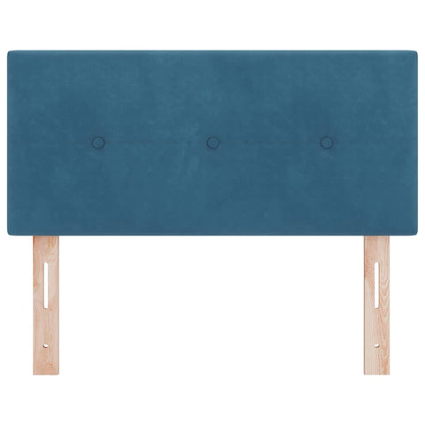 vidaXL Headboard Wall-mounted with Headboard Dark blue 100 cm Velvet