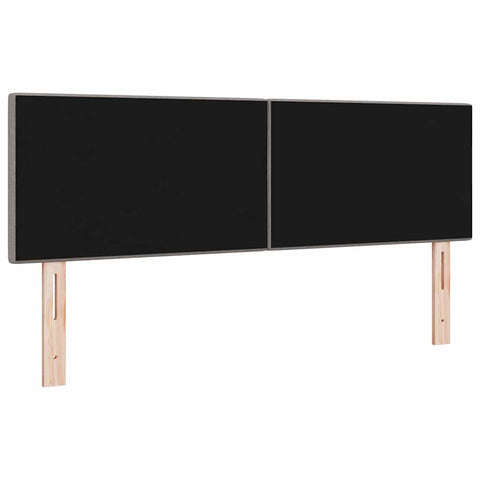 vidaXL Headboard Height Adjustable with Headboard Taupe 140 cm Fabric