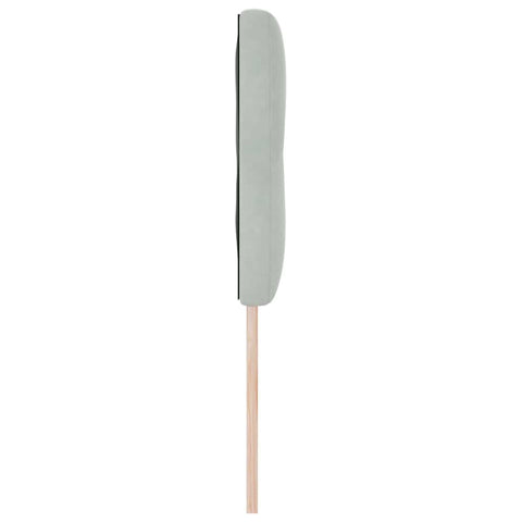 vidaXL Headboard Wall-mounted with Headboard Light grey 144 cm Velvet
