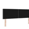 vidaXL Headboard Height Adjustable Manual Dark grey 160 cm Fabric