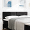 vidaXL Headboard Wall-mounted with Headboard Black 160 cm Velvet